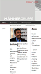 Mobile Screenshot of maennergruppe.ch